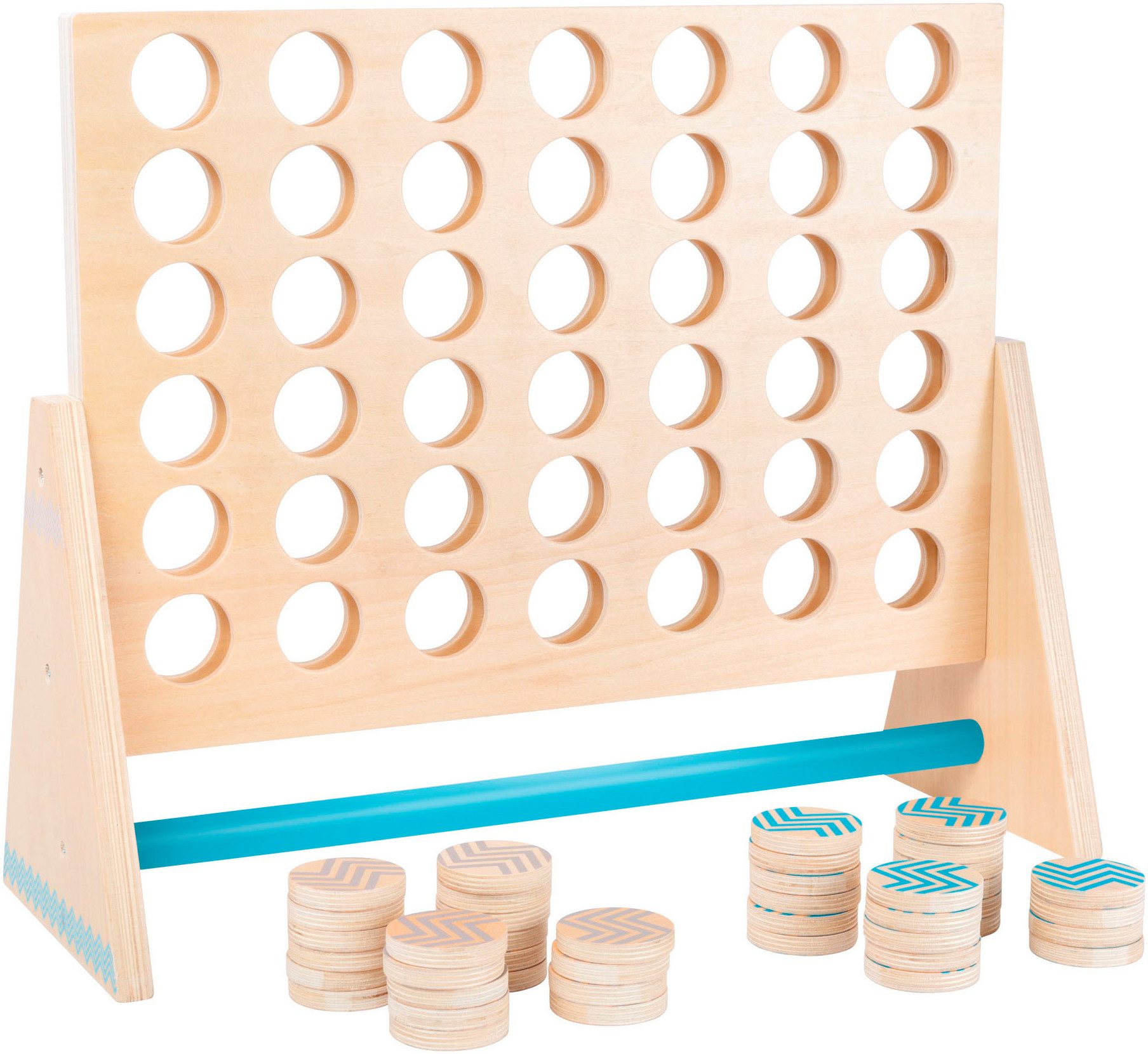 Small Foot Spiel Vier in einer Reihe XXL, Active, Kinderspiel