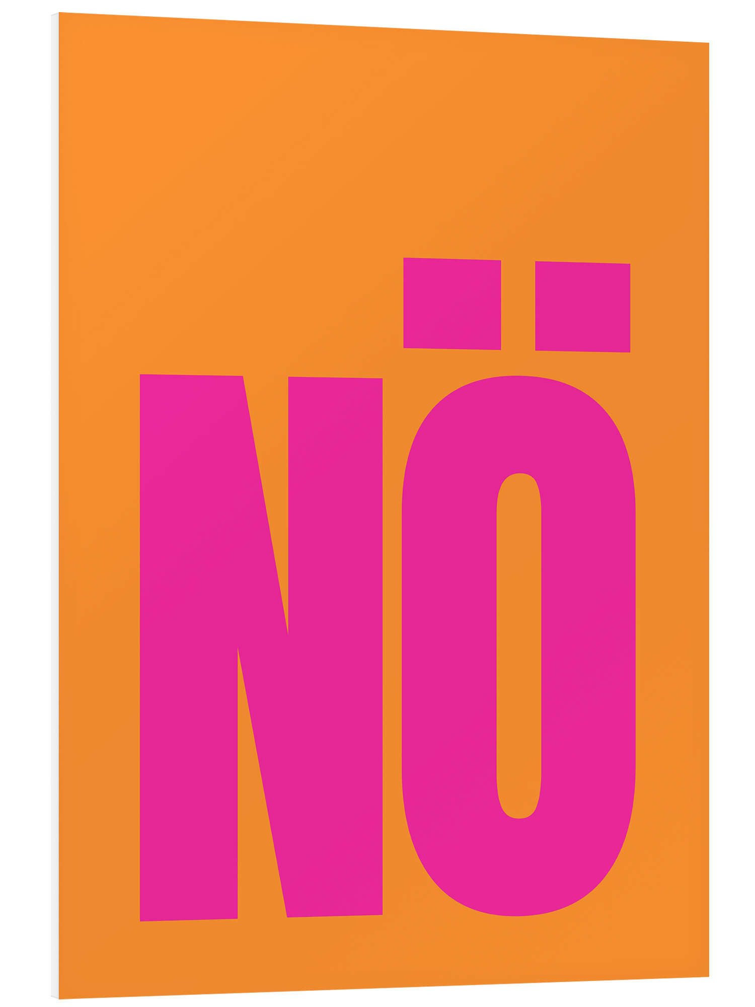 Posterlounge Poster Ohkimiko, NÖ, Orange, Jugendzimmer günstig online kaufen