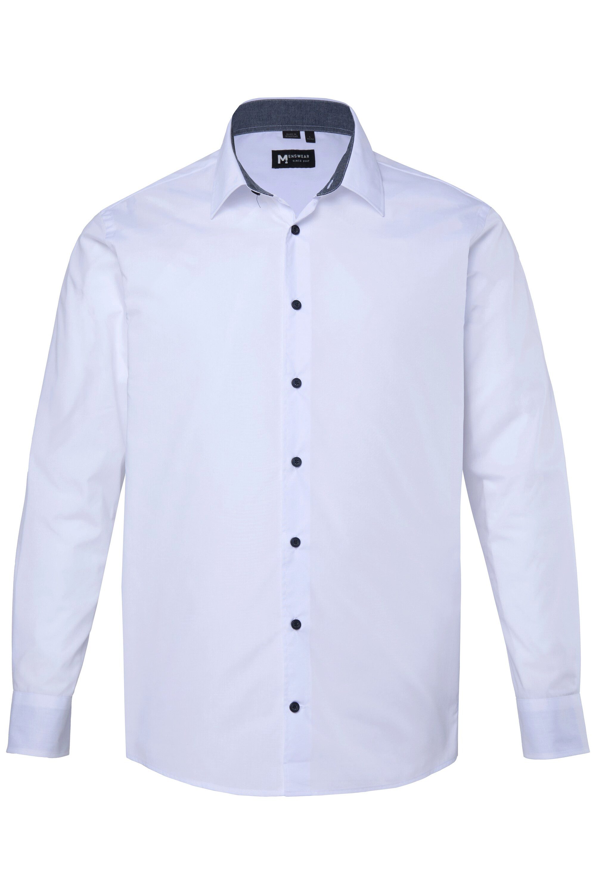 Men Plus Businesshemd Businesshemd Langarm Kentkragen EasyCare bis 8 XL