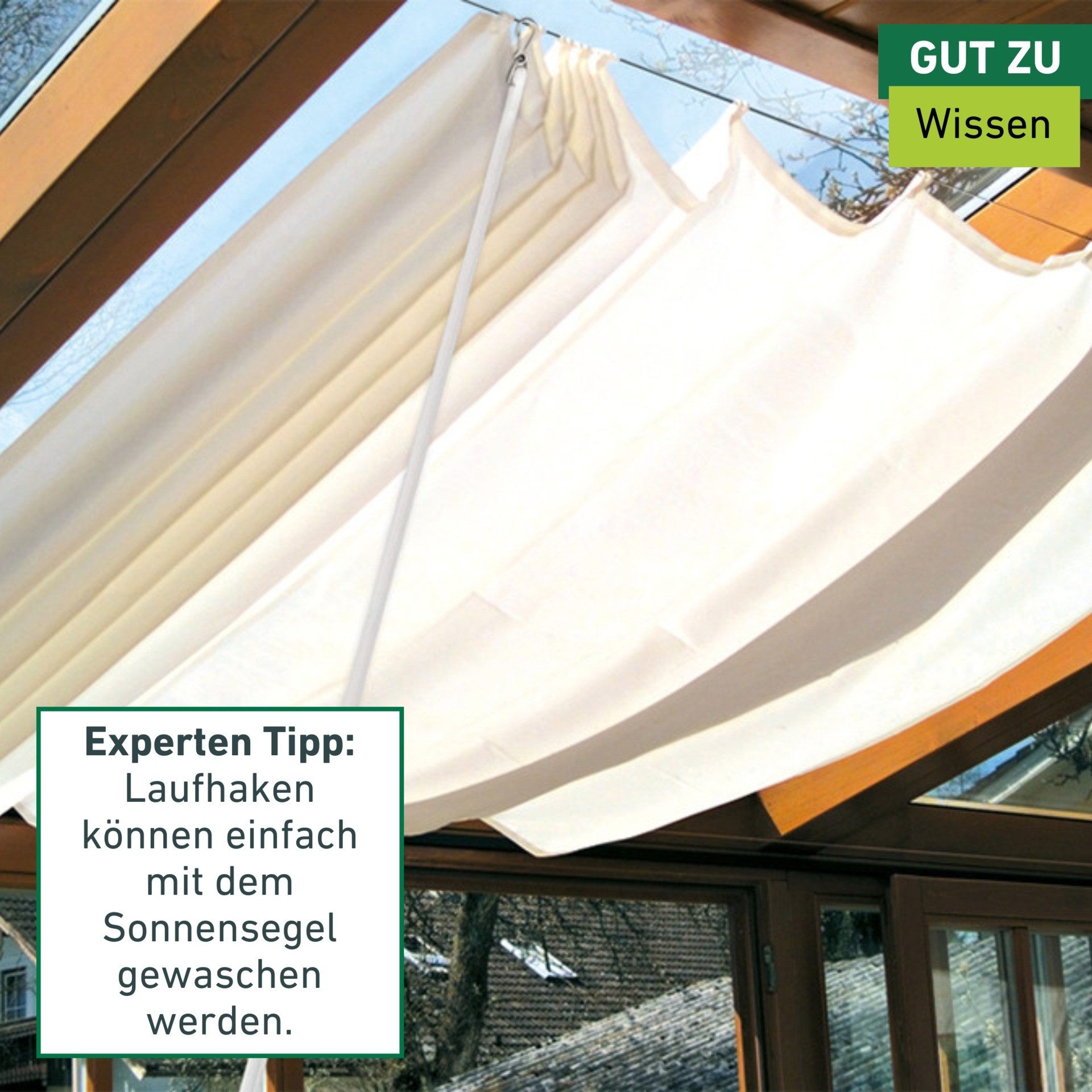 Windhager Sonnensegel Laufhaken mit Edelstahlschrauben, 30 Stk., Befestigungsset für 2-2,5 mm Edelstahlseile, einfache Montage