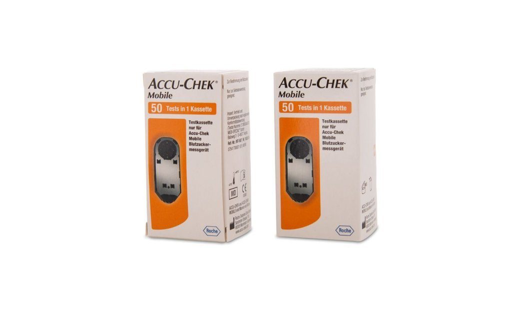Blutzucker-Teststreifen Accu-Chek Mobile Testkasette