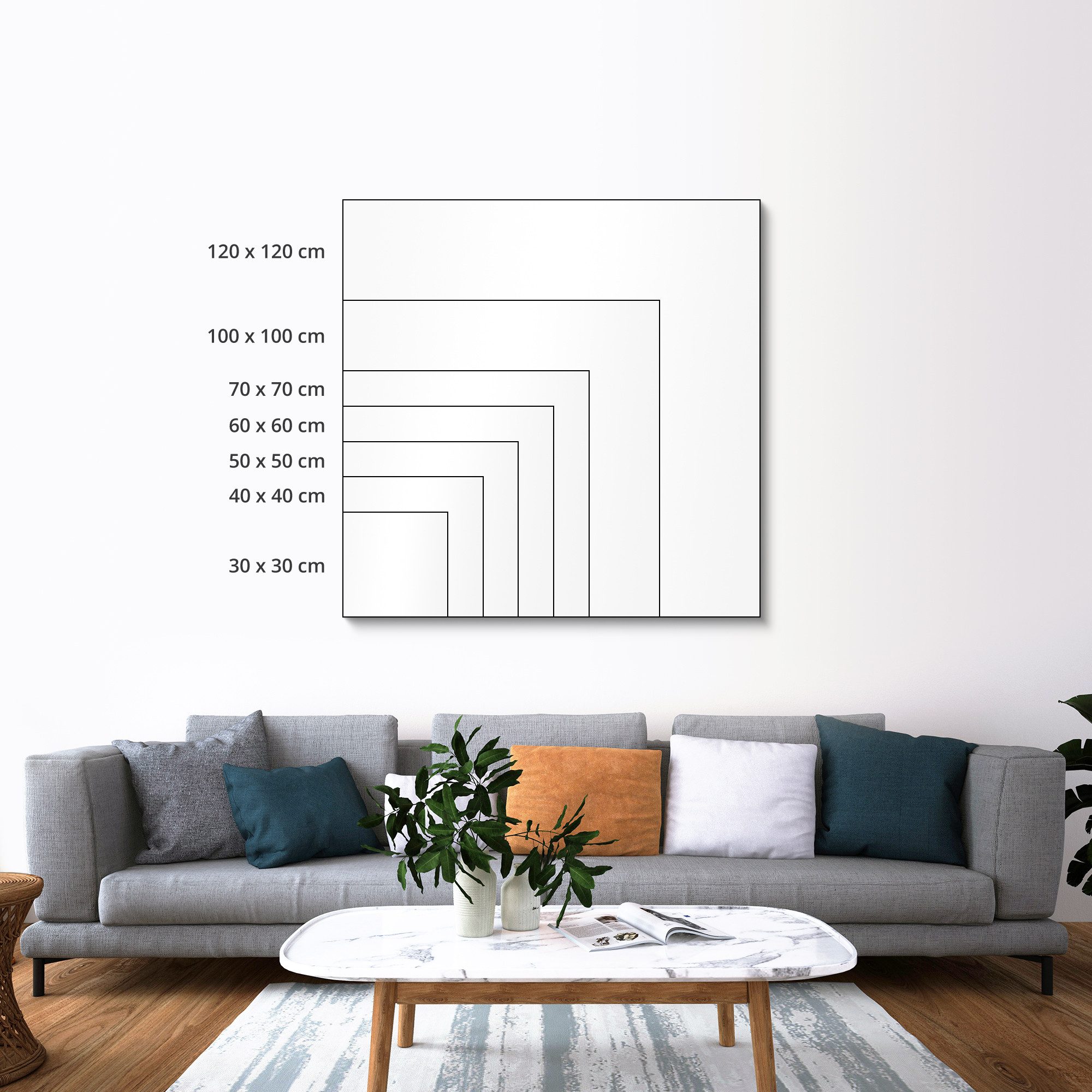 Posterlounge Wandbild Heitere Einfachheit, DejaReve, erhältlich als Poster, Leinwandbild, Wandsticker oder Acrylglasbild – Bild 5 von 5