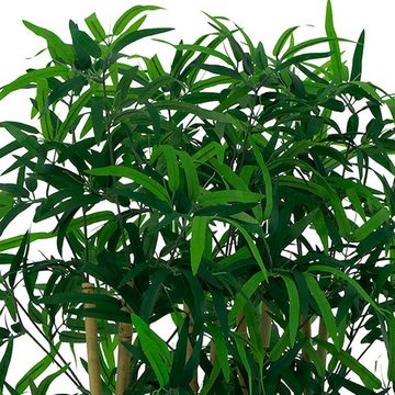 Kunstbambus Bambusblätter, AVANTEX, Raumtrenner Gräser Raumteiler Kunstpflanze Bambus Sichtschutz Höhe ca.150 cm