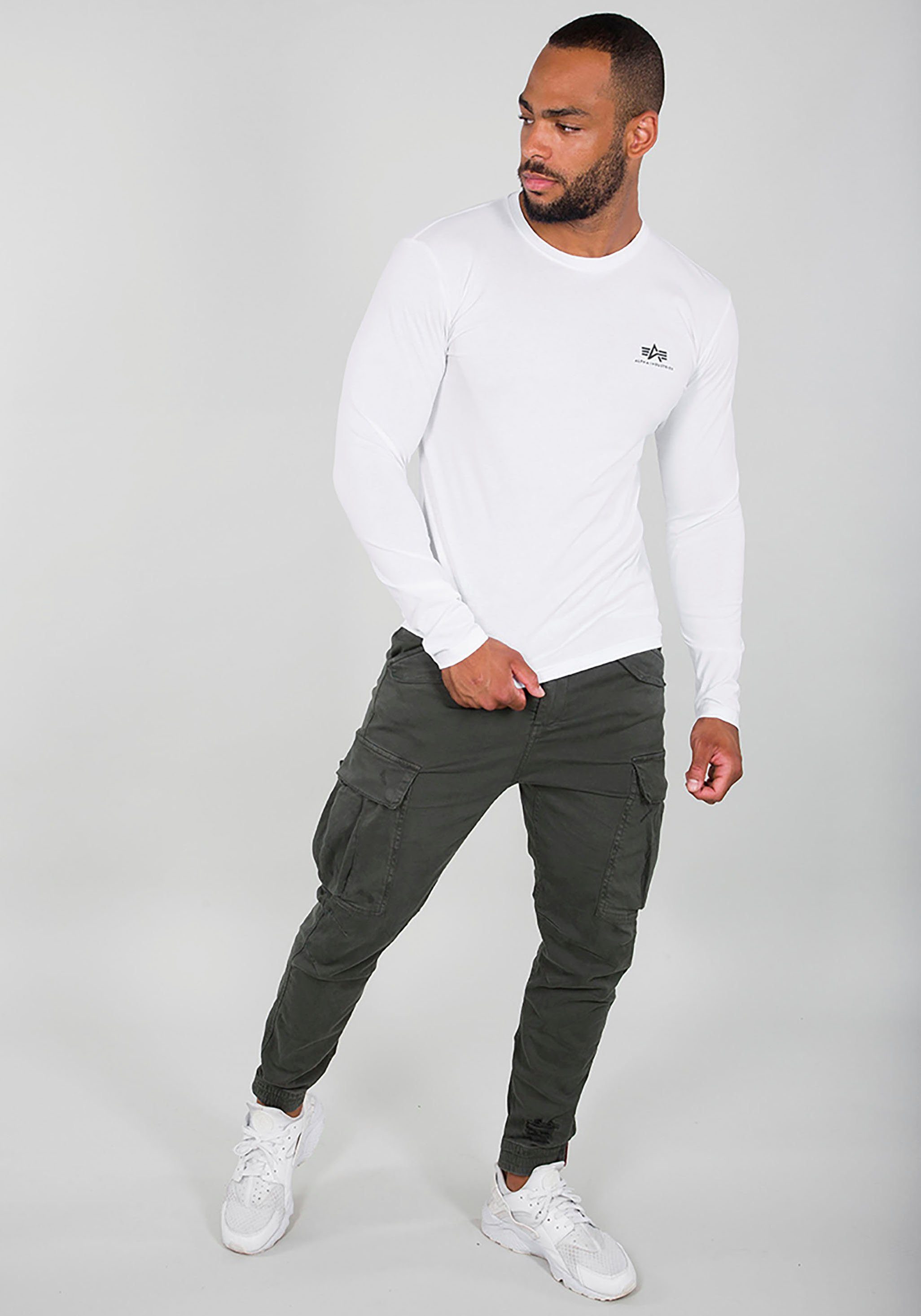 Alpha Industries Langarmshirt Basic LS Small Logo