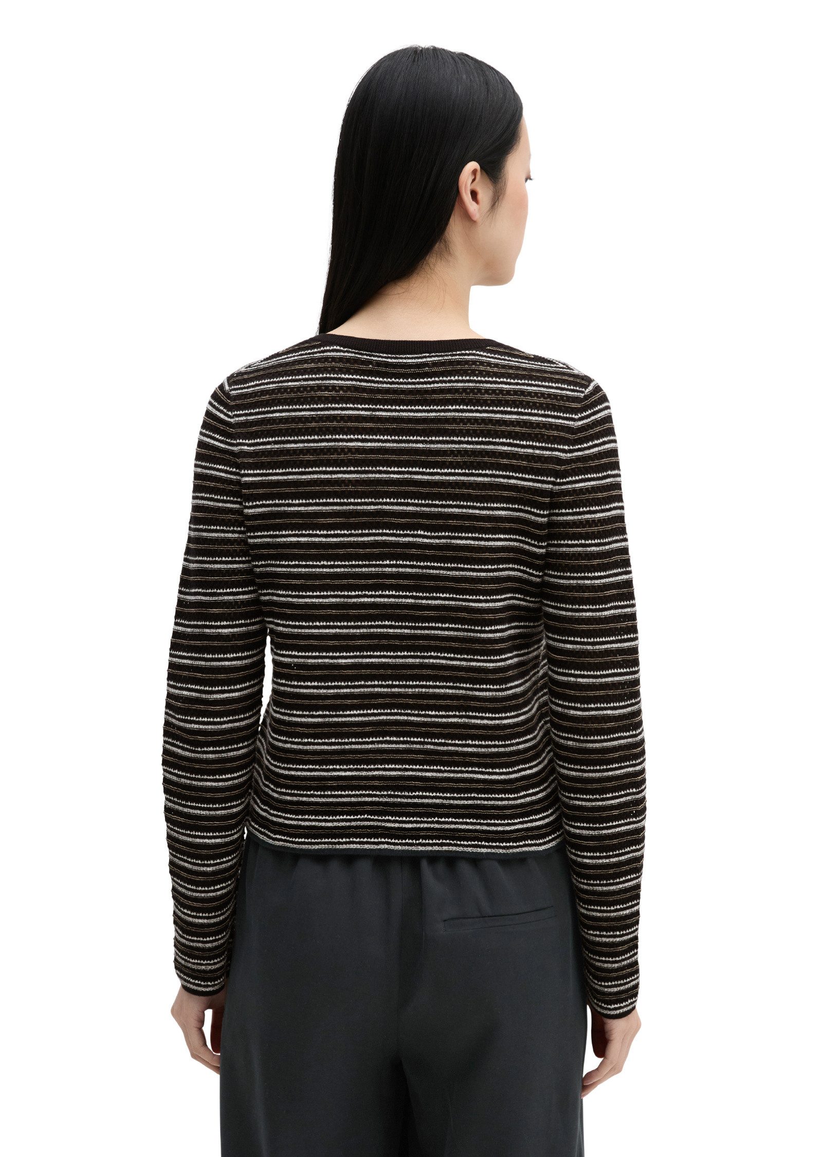 Marc O'Polo Cardigan aus Baumwolle-Leinen-Mix