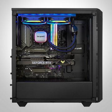 Memory PC Gaming-PC (AMD Ryzen 7 5800X, RTX 4070 Super, 16 GB RAM, 1000 GB SSD, Luftkühlung)