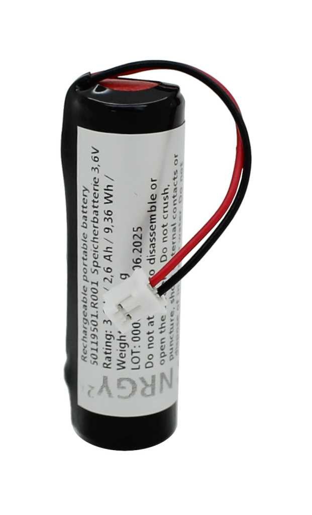 AccuCell Speicherbatterie 3,6V - 2600 mAh Batterie, (3,6 V)