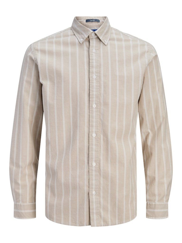 Jack & Jones Blusenshirt JJEHARVEY OXFORD L/S SHIRT NOOS
