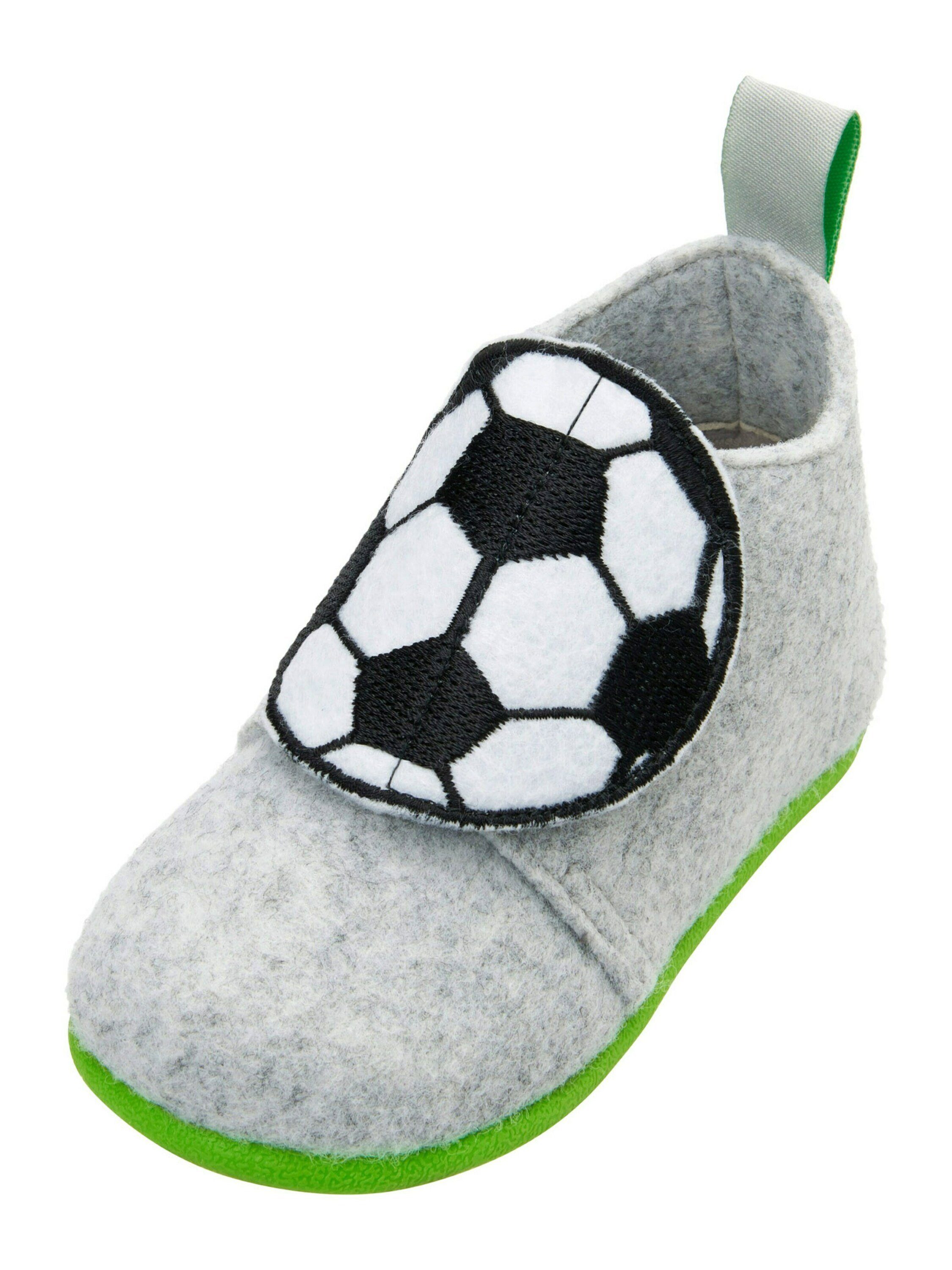 Playshoes Fußball Hausschuh (1-tlg)