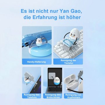 yozhiqu Reinigungsbürsten-Set Multifunktionales Reinigungsset für Laptop-Bildschirme und mehr, Effektive Reinigung von Laptop, Handy, Tastatur und Bluetooth-Headset