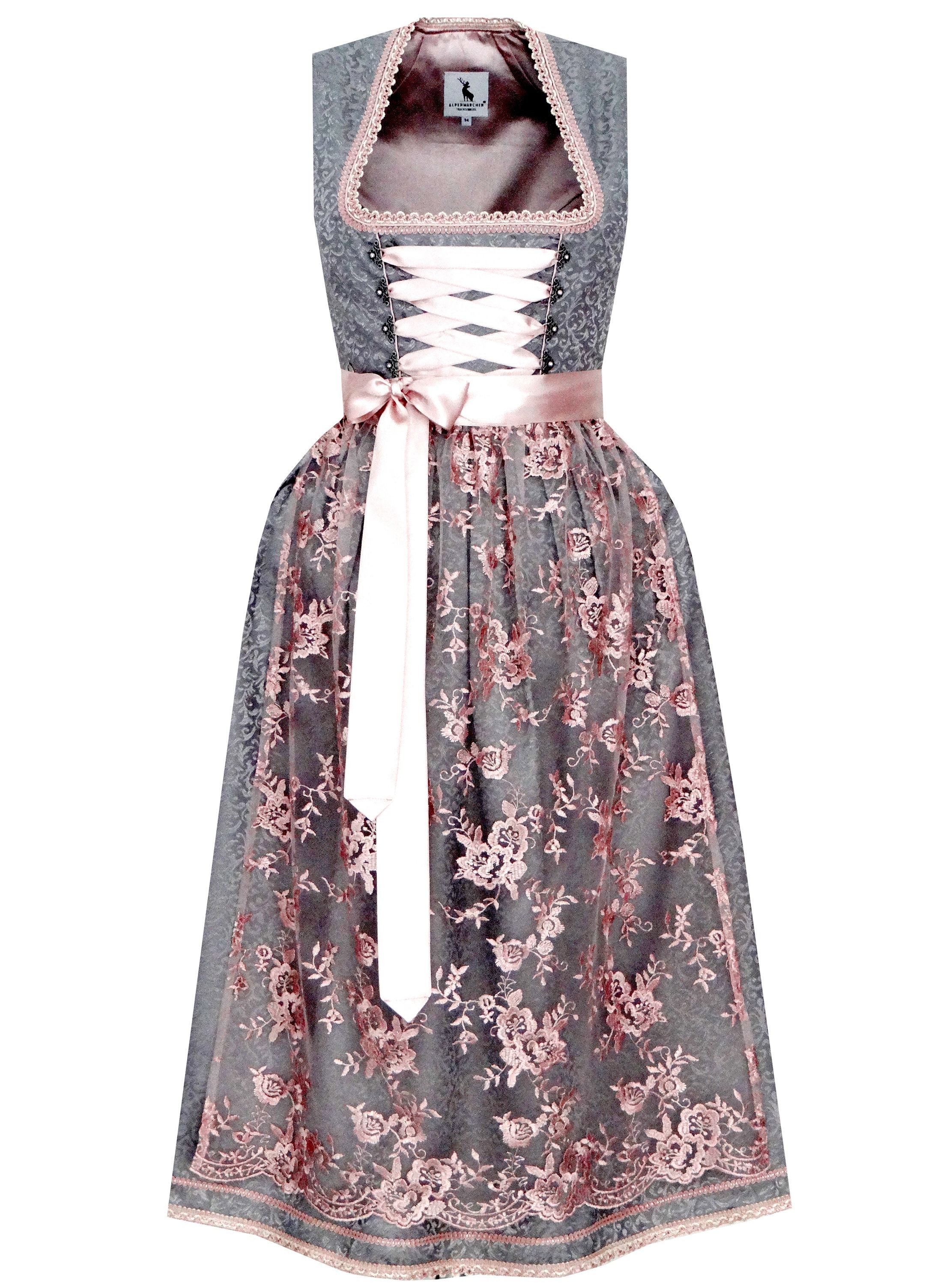 Alpenmärchen Dirndl Langes Dirndl Verona - ALM750