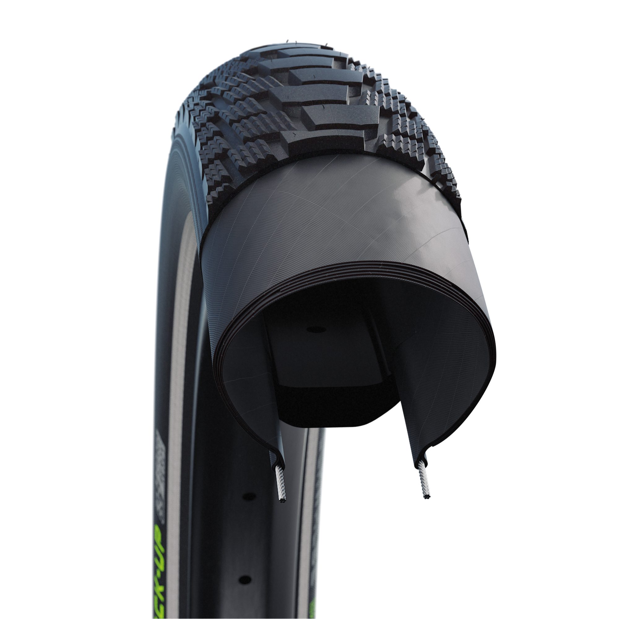 Schwalbe Fahrradreifen Schwalbe Pick Up 60-584 Drahtreifen Super Defense 27.5x2.35, Drahtreifen