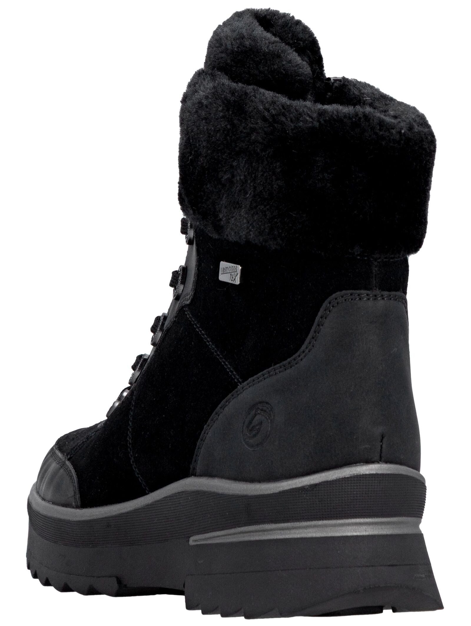 Remonte Remonte Stiefelette Veloursleder/Textil Schnürstiefelette – Bild 5 von 5