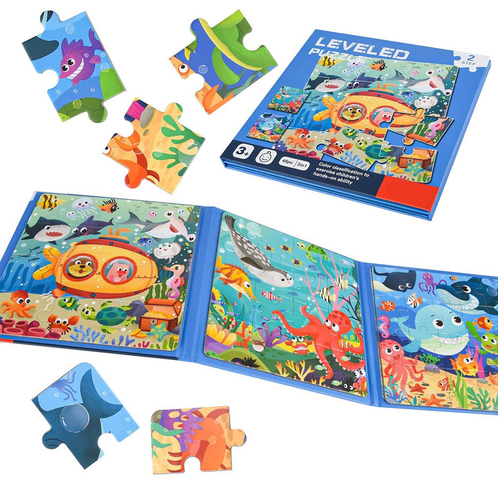 CLTYQ Steckpuzzle Magnetische Puzzle für Kinder, günstig online kaufen