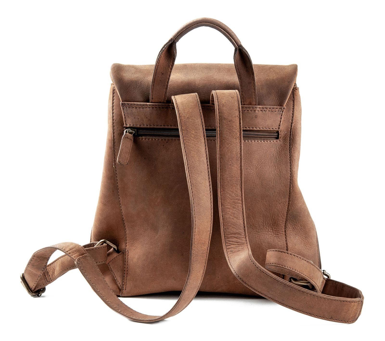 Harold's Rucksack Antic, aus echtem Rindsleder