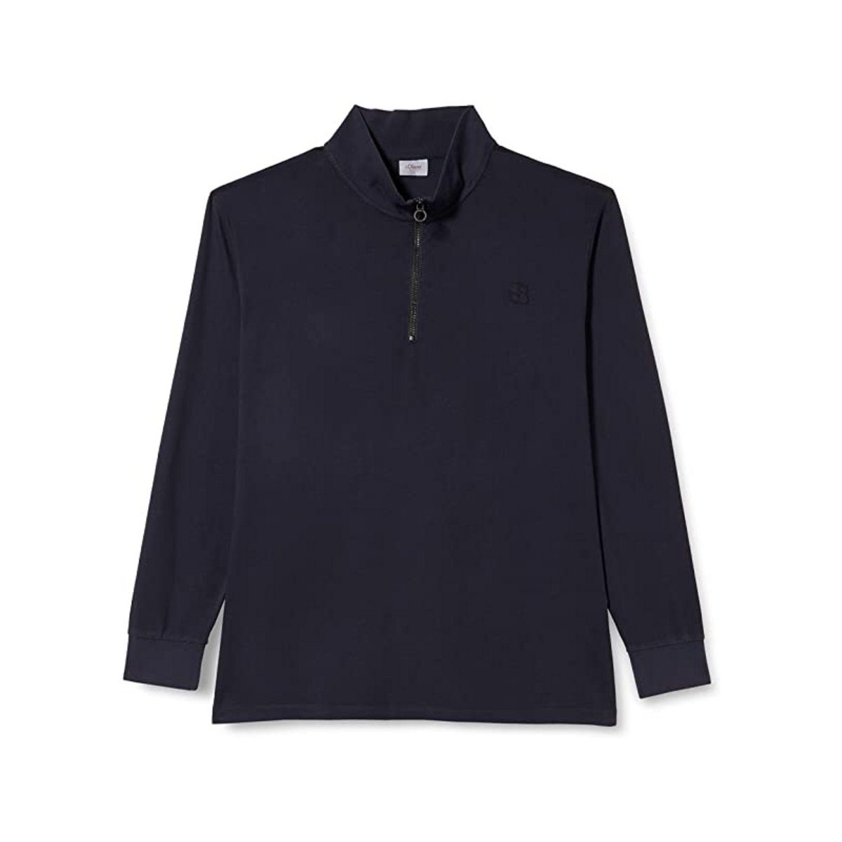 s.Oliver T-Shirt blau regular fit (1-tlg)