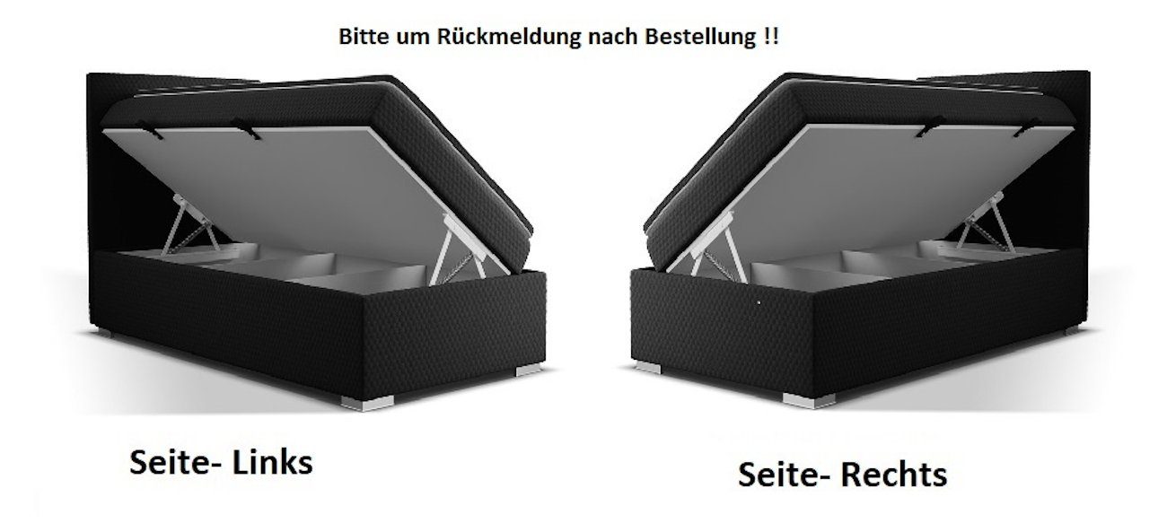 Fun Möbel Boxbett Schlafzimmerbett MAURO in günstig online kaufen
