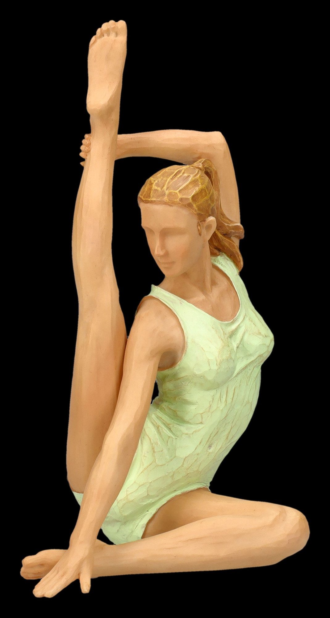 Figuren Shop GmbH Dekofigur Yoga Figur Frau Abstrakt - Kompass Pose - Veronese Dekofigur weiblich