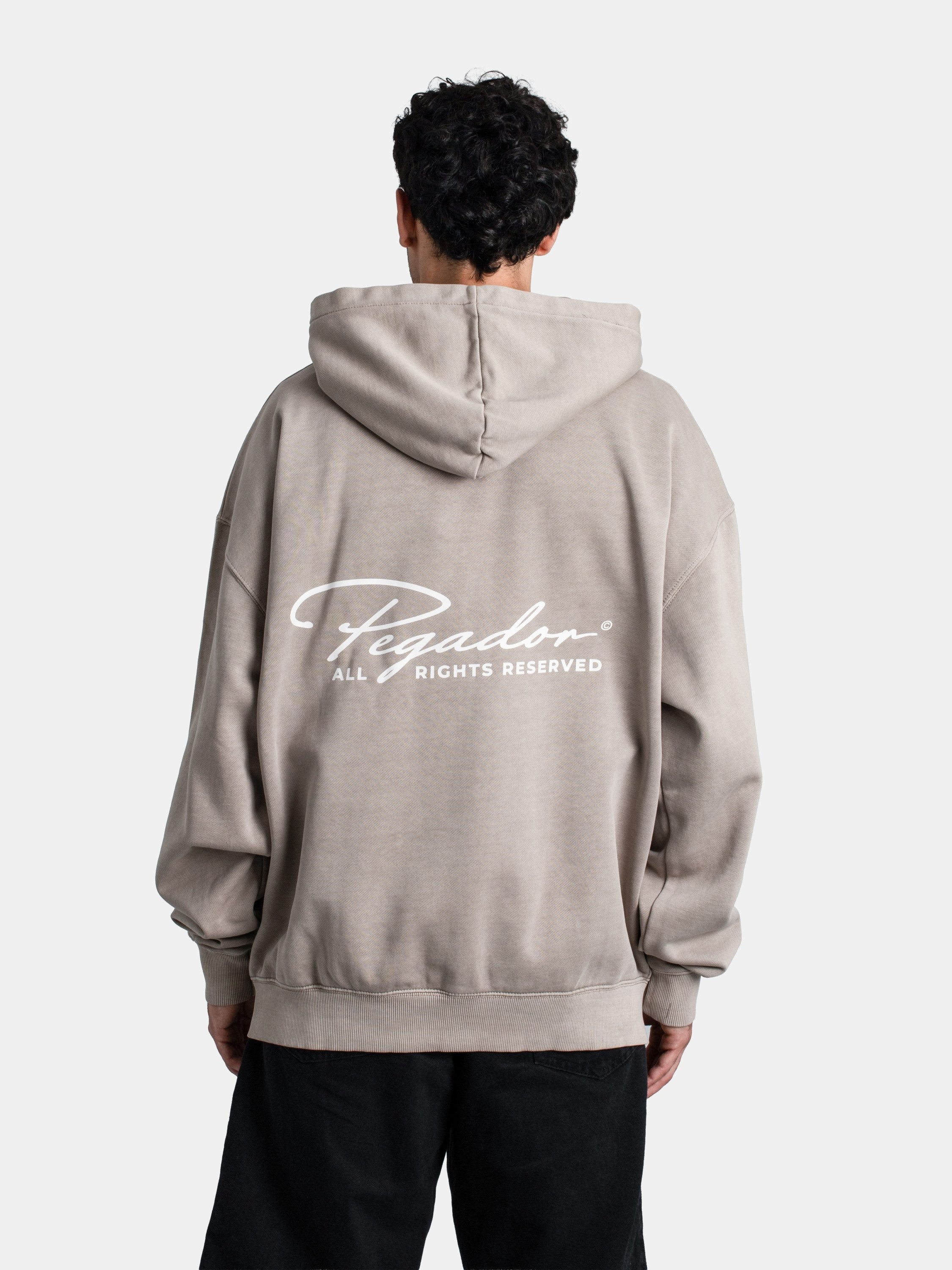 PEGADOR Kapuzensweatjacke Pegador Pike Oversized Sweat Jacket