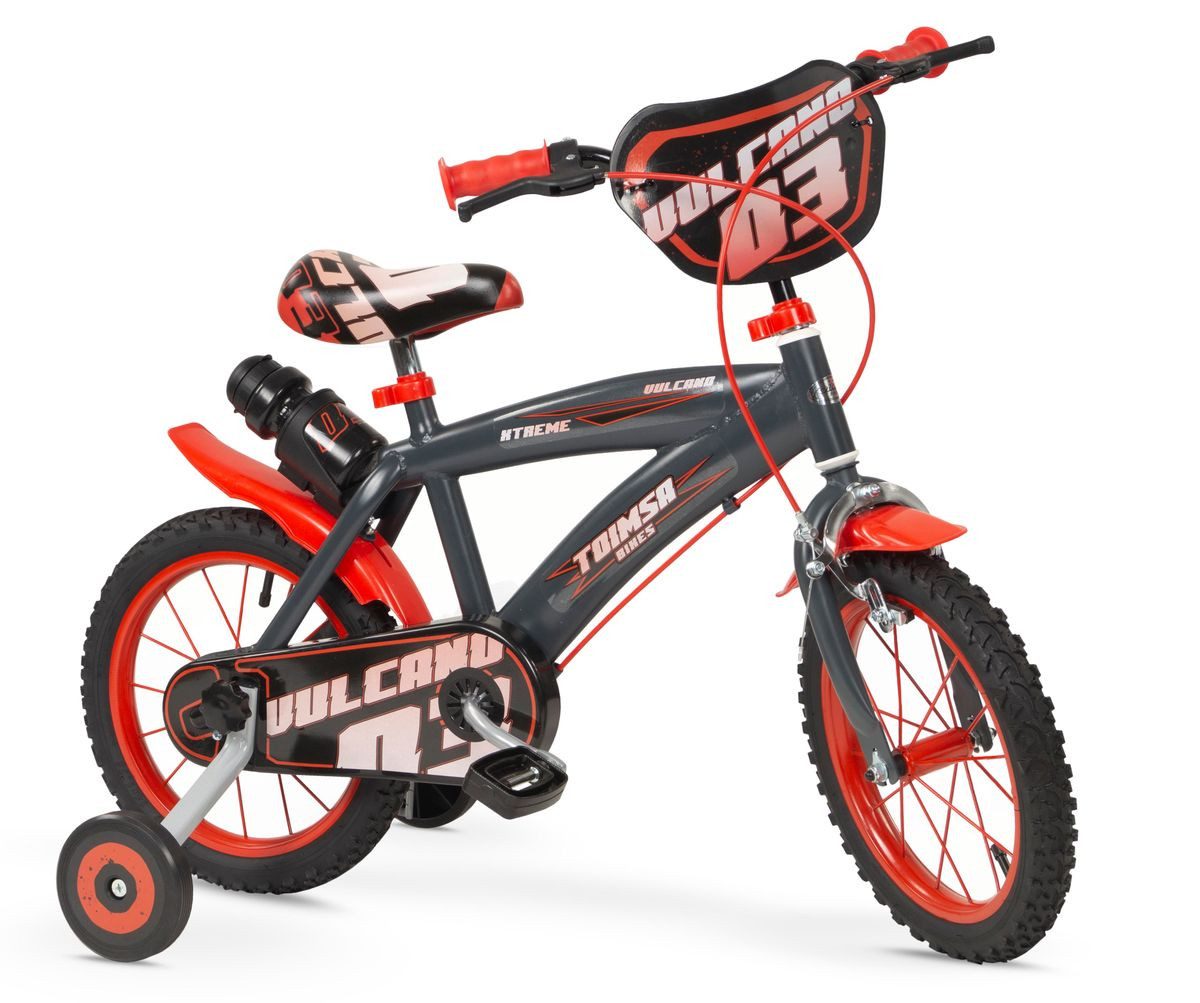 Kinderfahrrad 14 Zoll Kinder Jungen Mädchen Fahrrad Kinderfahrrad Kinderrad Vulcano