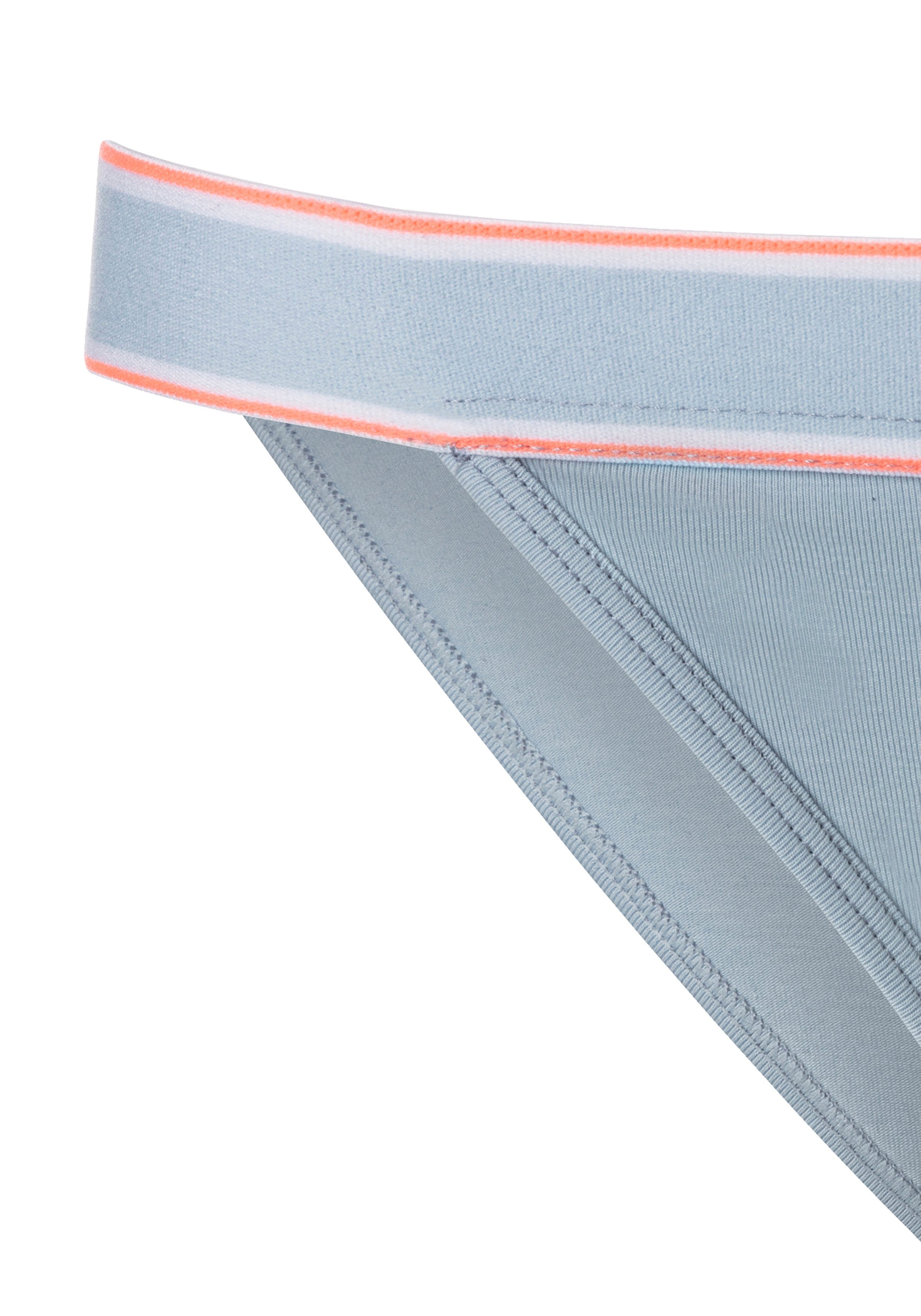 Wäsche/Bademode Unterhosen Buffalo Bikinislip (2 Stück) mit breitem Logo-Bündchen
