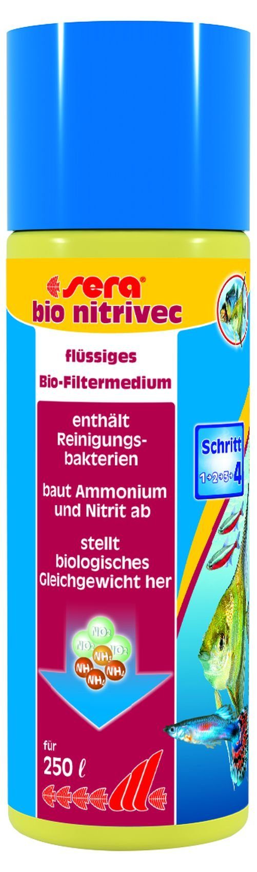 Aquariendeko sera bio nitrivec, Nitrit entfernen, 100 ml