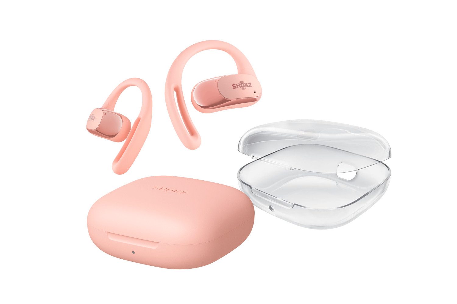 Shokz OpenFit Air + Case Open-Ear-Kopfhörer