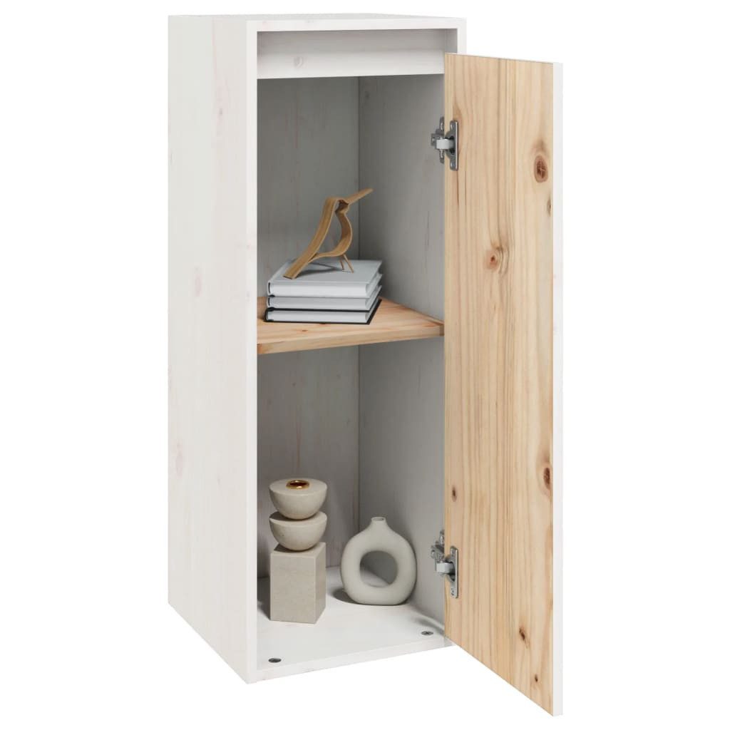 vidaXL Regal Wandschränke 2 Stk. Weiß günstig online kaufen