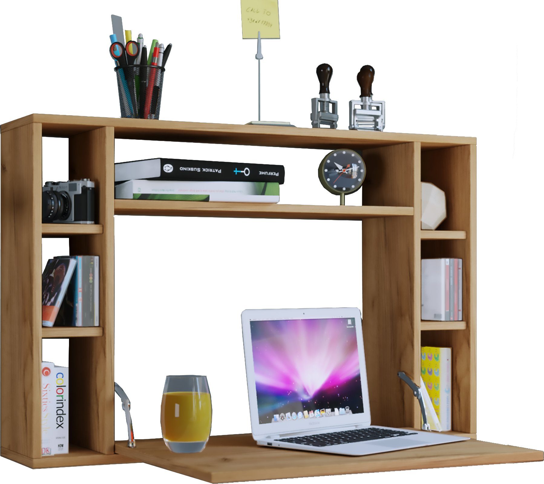 VCM Schreibtisch Holz Hänge Schreibtisch Wandschreibtisch günstig online kaufen