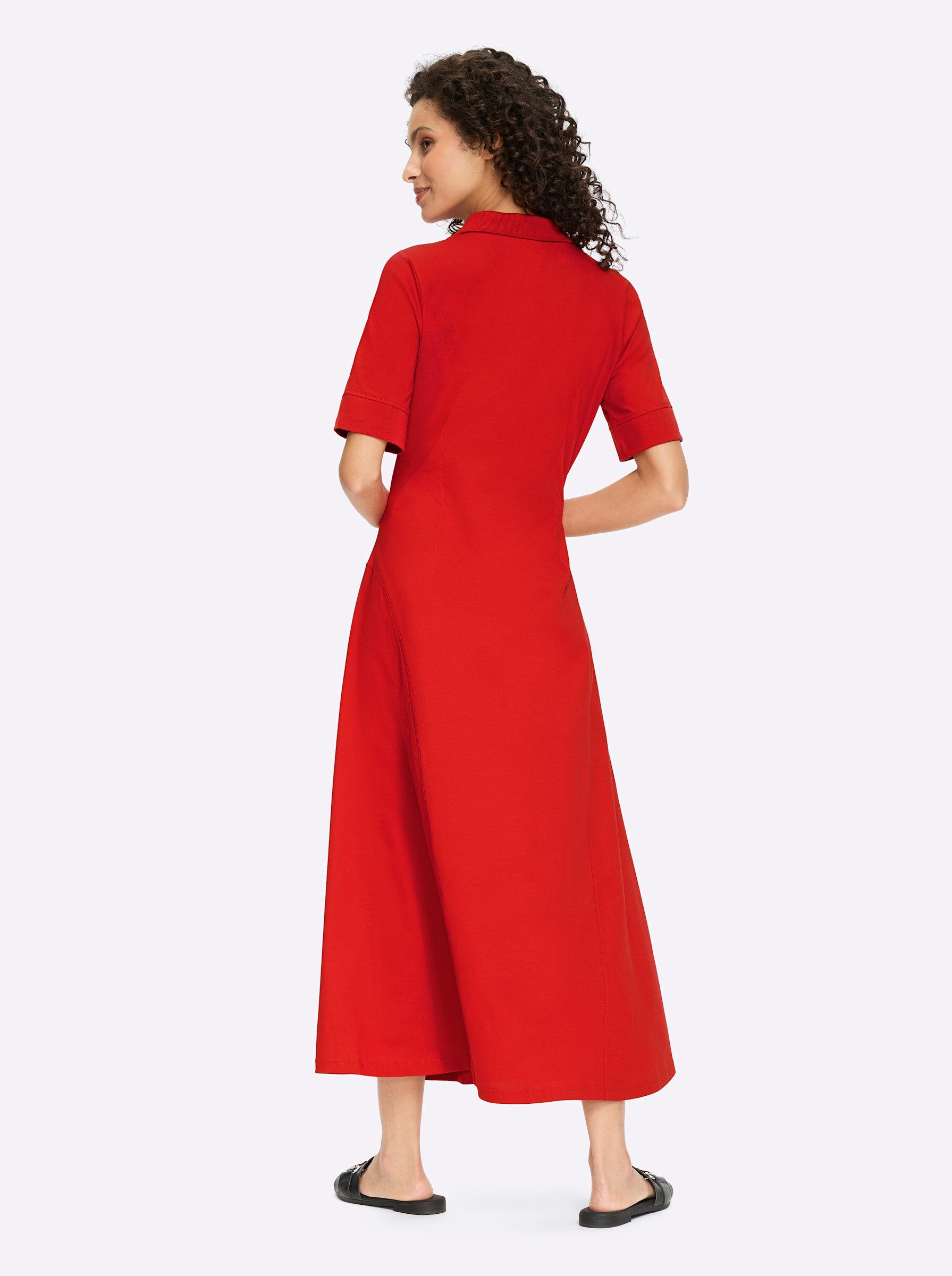heine Jerseykleid Jersey-Kleid Kurzarm