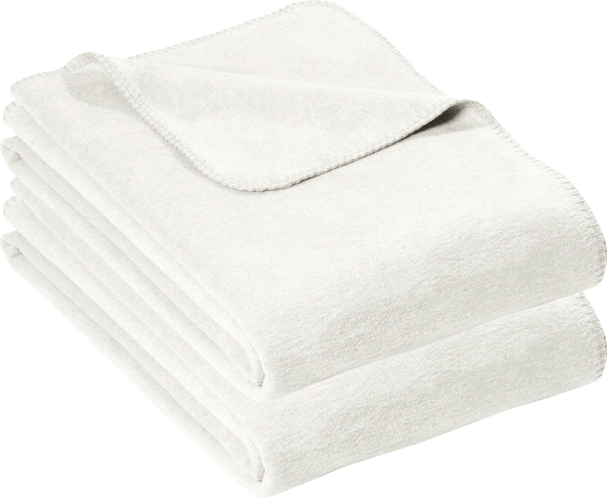 Wohndecke Wohndecke "Brescia" 2er-Pack, Erwin Müller, Baumwolle Uni