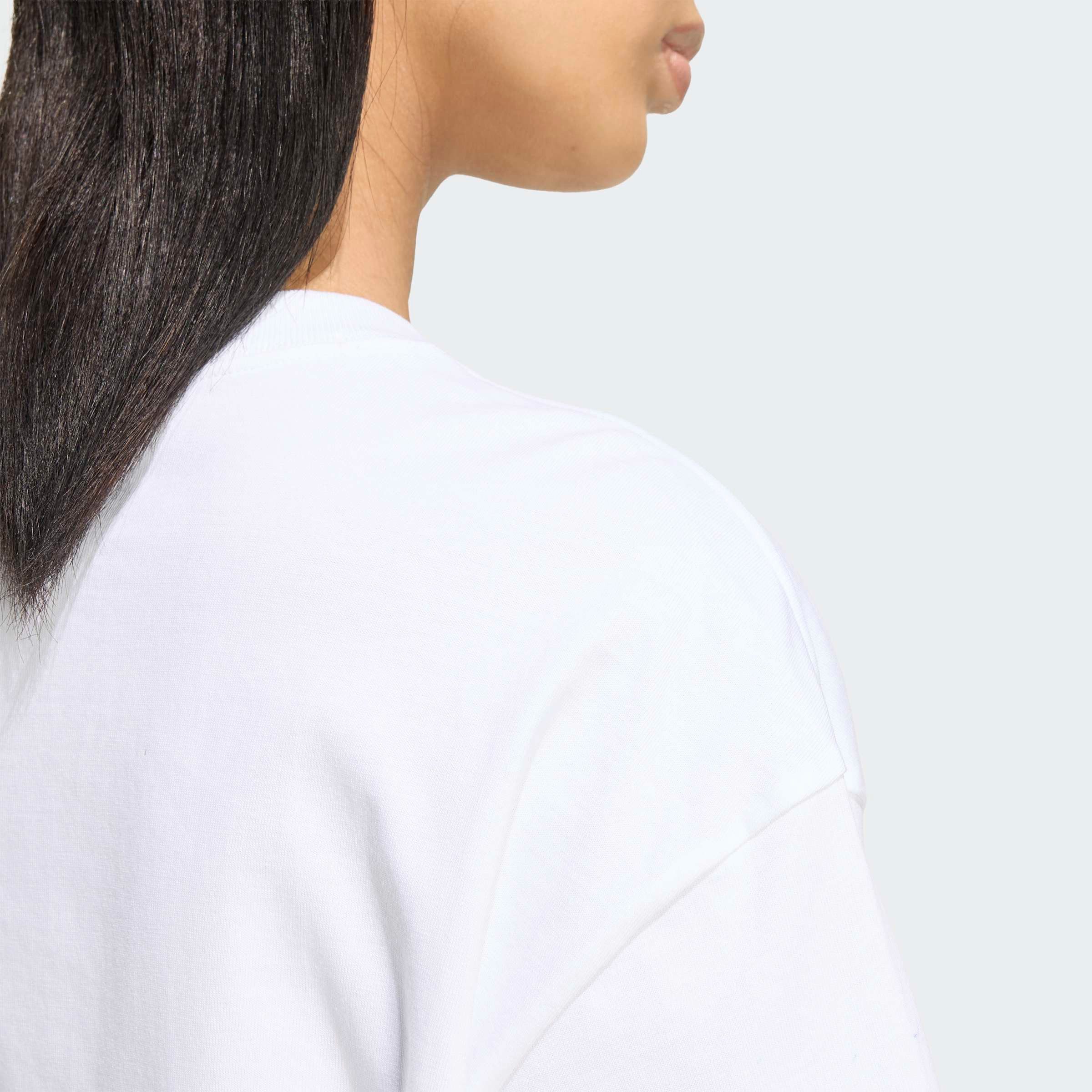 adidas Originals T-Shirt ESS TEE OS für Erwachsene, mit Kurzarm, ohne Verschluss – Bild 4 von 5