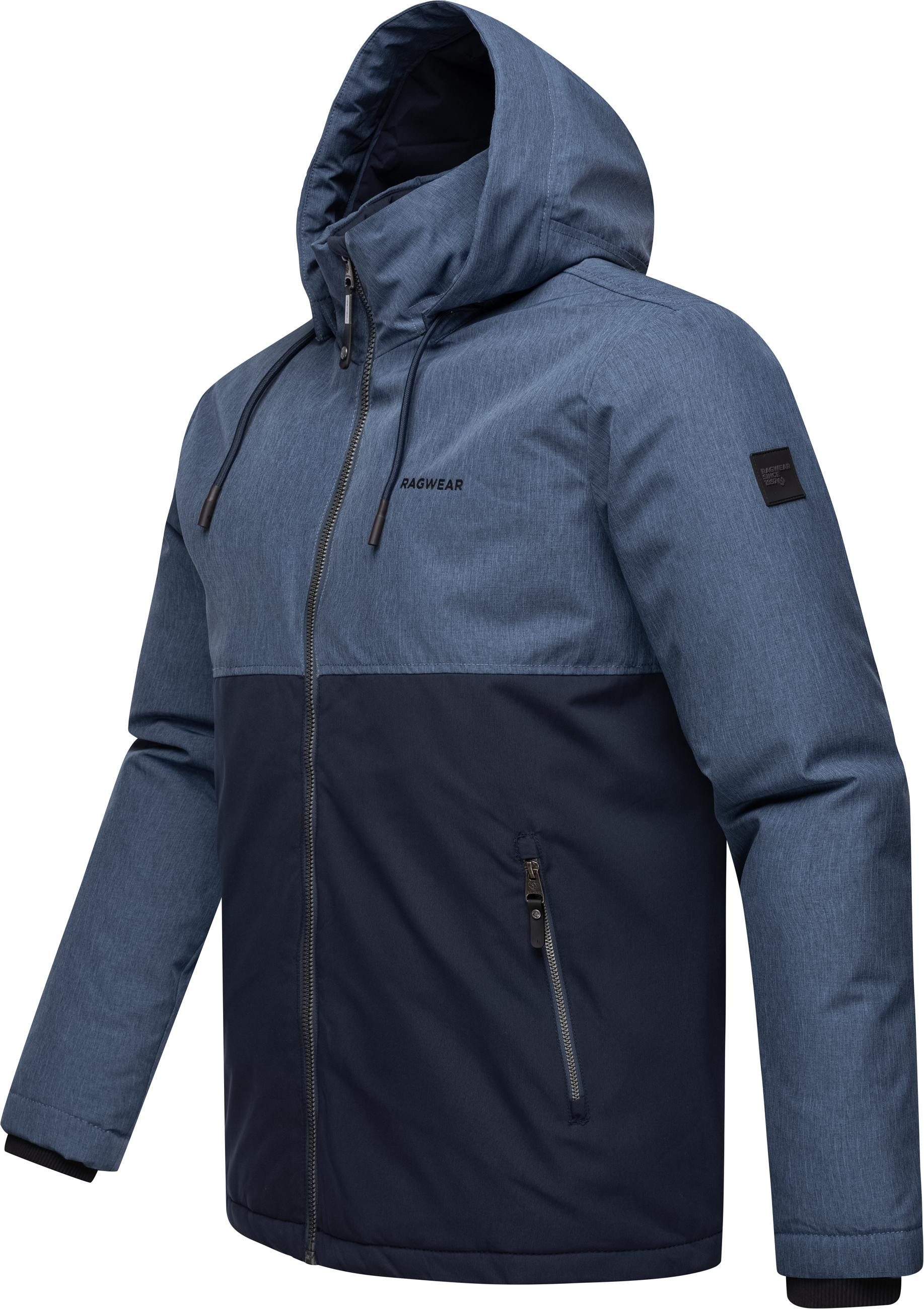 Ragwear Outdoorjacke Roens Wasserdichte Herren Übergangsjacke mit Kapuze günstig online kaufen
