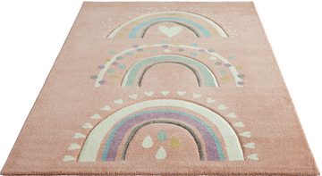 Teppich Monde Kids Moderner Weicher Kinderteppich, Weicher Flor, Pflegeleicht, the carpet, Rechteck