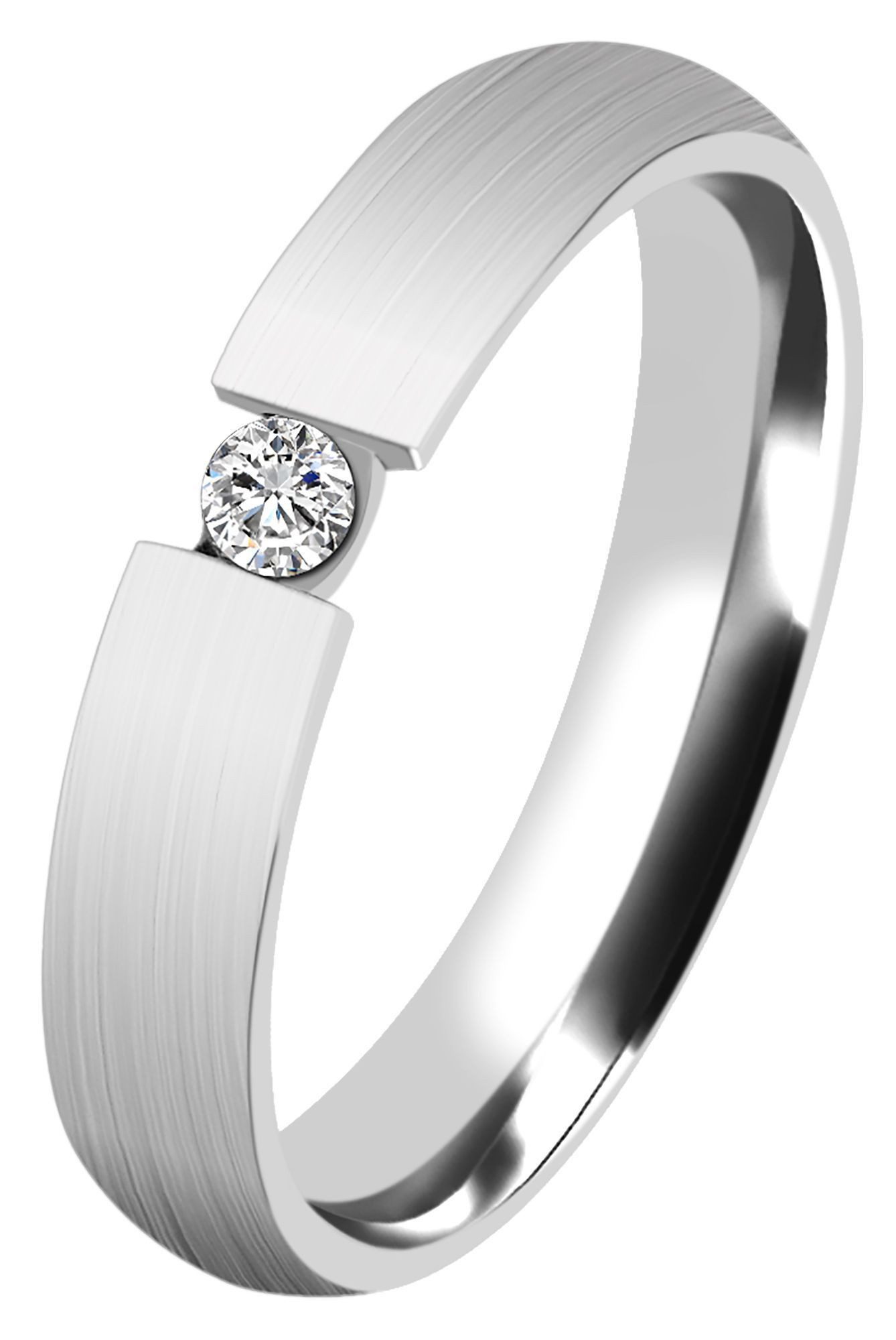 AKZENT Partnerring Noble Triumph aus Edelstahl, günstig online kaufen