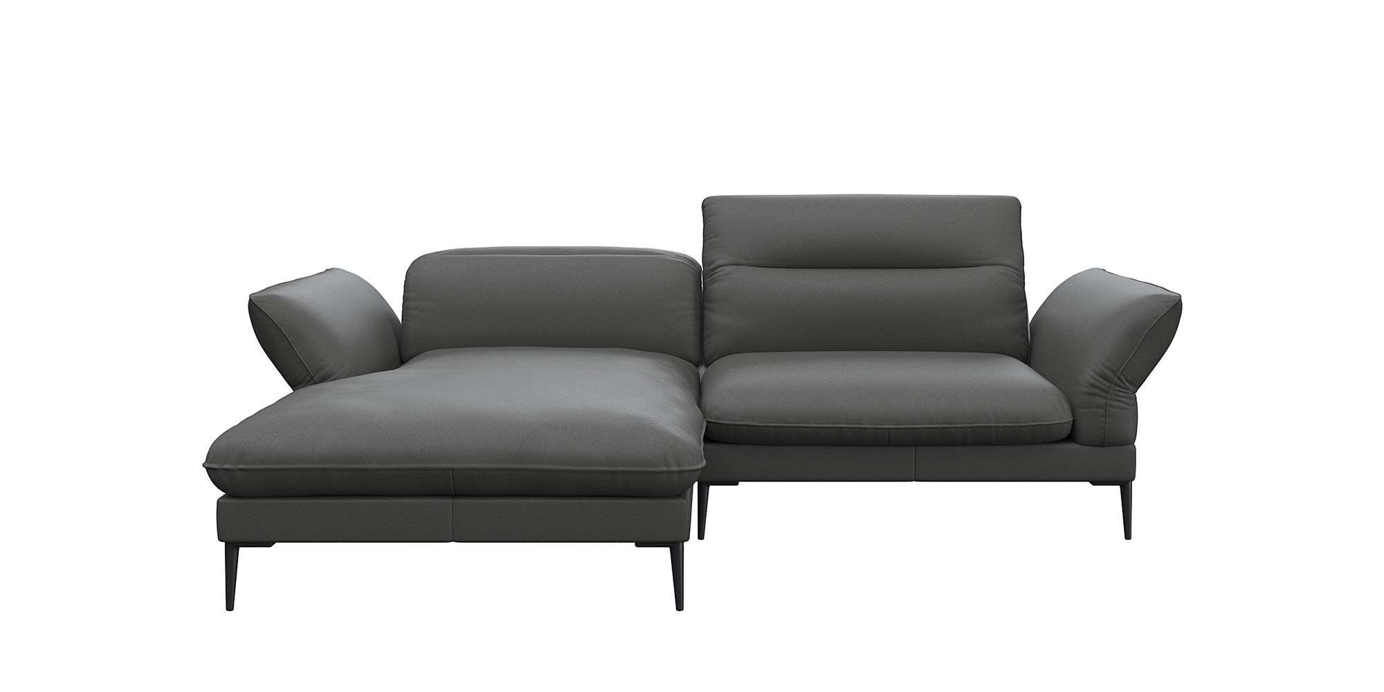 FLEXLUX Ecksofa Salino, Funktionssofa mit Recamiere, günstig online kaufen