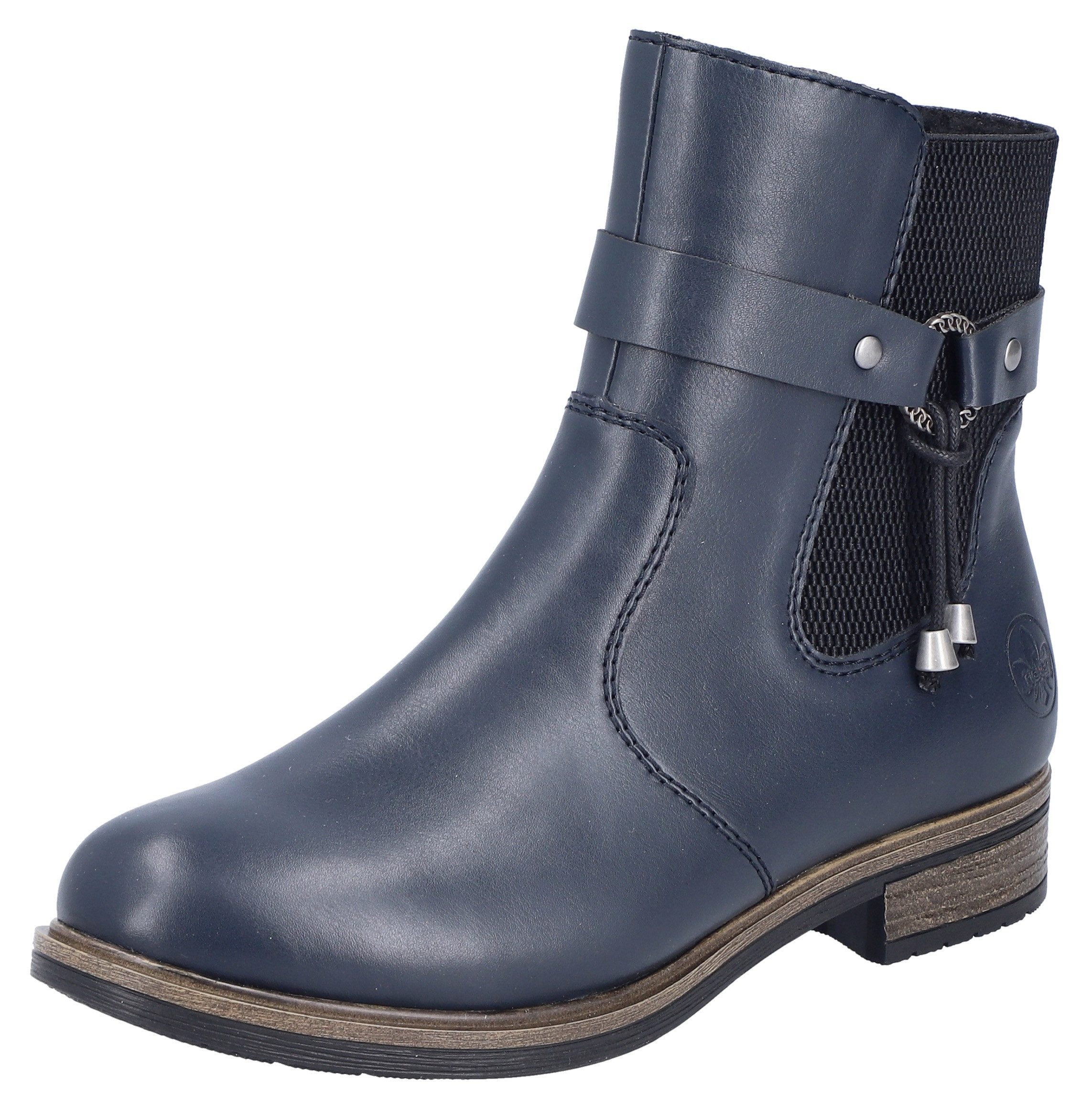 Rieker Winterstiefelette Chelseaboots, Winterboots, Blockabsatz, mit günstig online kaufen