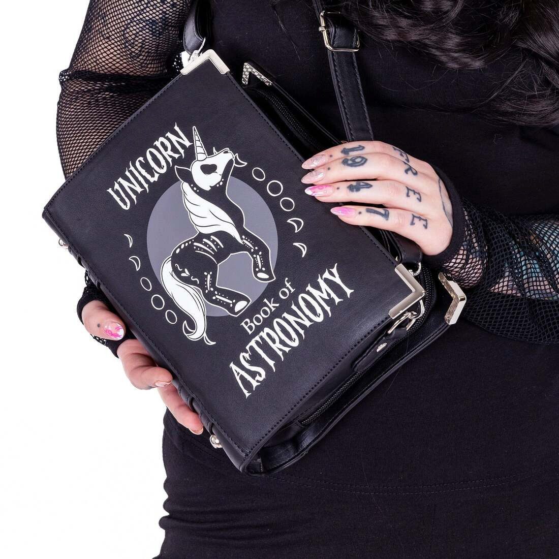 Cupcake Cult Handtasche Unicorn Astronomy Book Bag, Schultertasche Einhorn