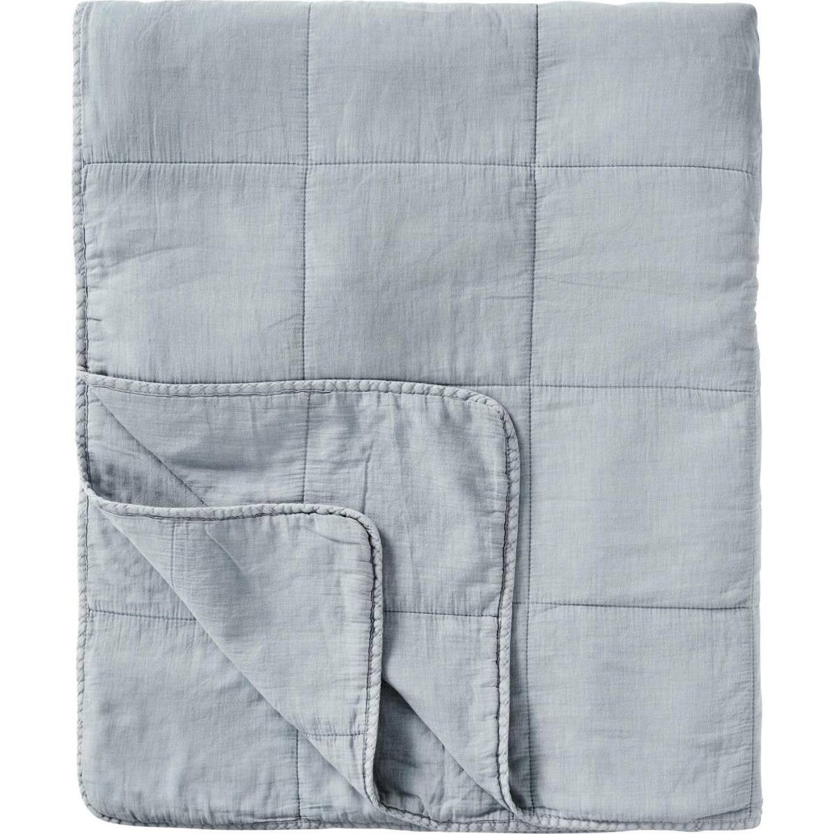 Ib Laursen Tagesdecke Doppellagige Baumwoll-Tagesdecke 240x240 cm für Bett & Sofa