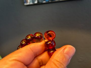 TesbihBid Kettenanhänger Gebetskette Tesbih Misbaha Tasbeeh Amber Prayerbeads Rosary Faturan 33