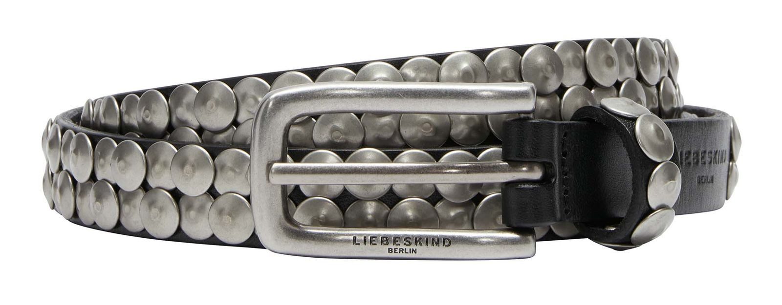 Liebeskind Berlin Synthetikgürtel Leather Belt aus echtem Leder günstig online kaufen