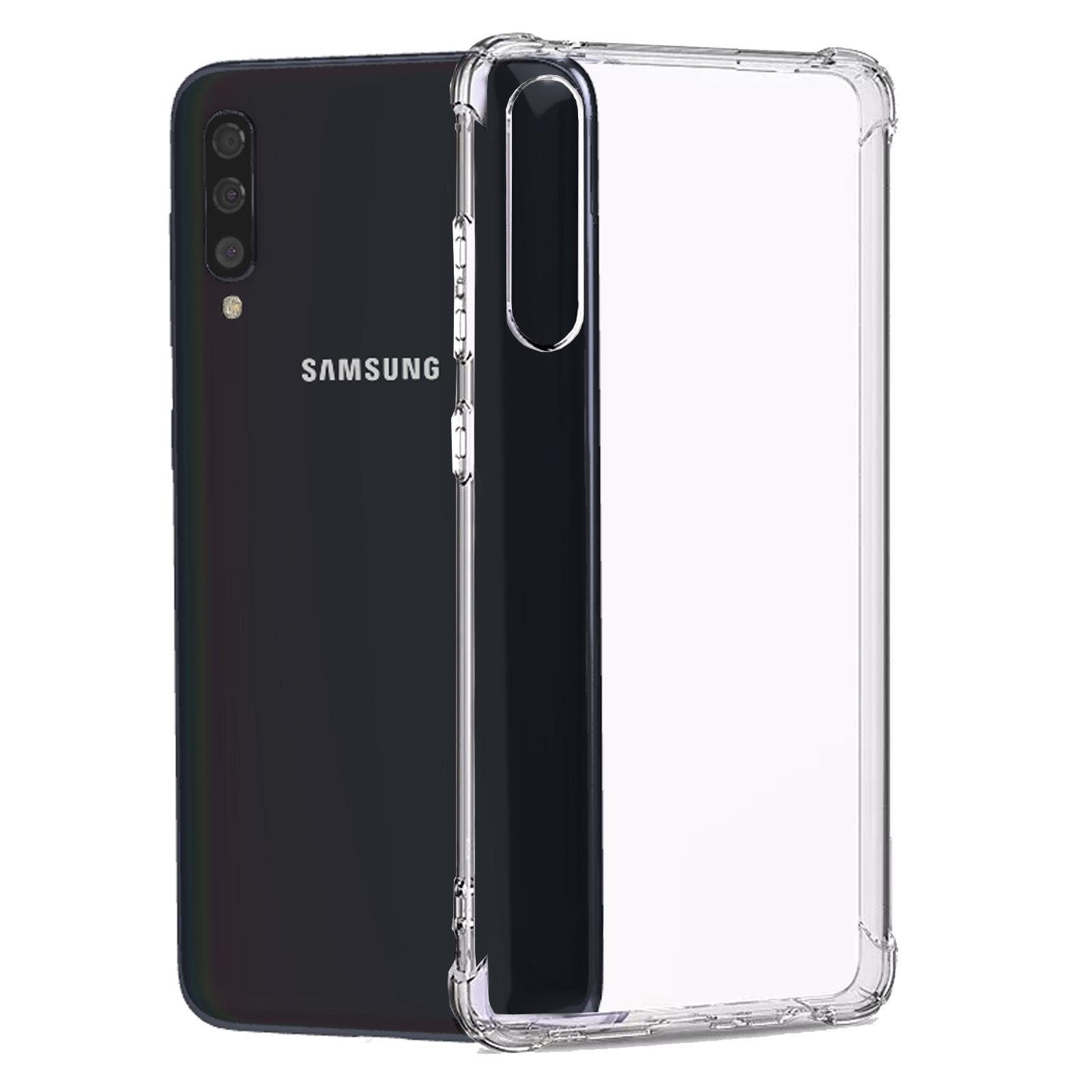 Numerva Handyhülle Anti Shock Case für Samsung Galaxy A70, Air Bag Schutzhülle Handy Hülle Bumper Case