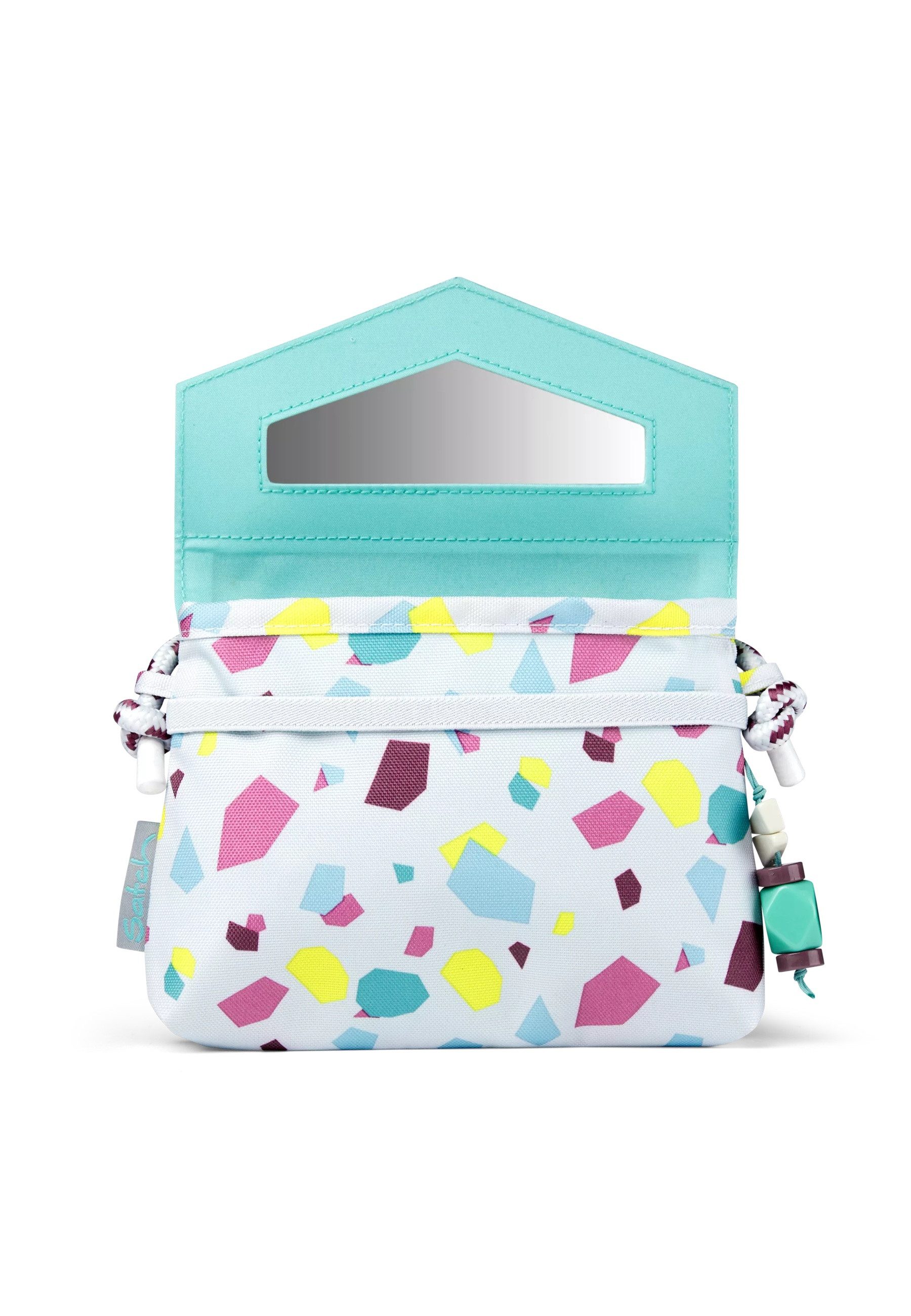 Satch Schultertasche Clutch ., mit integriertem Spiegel