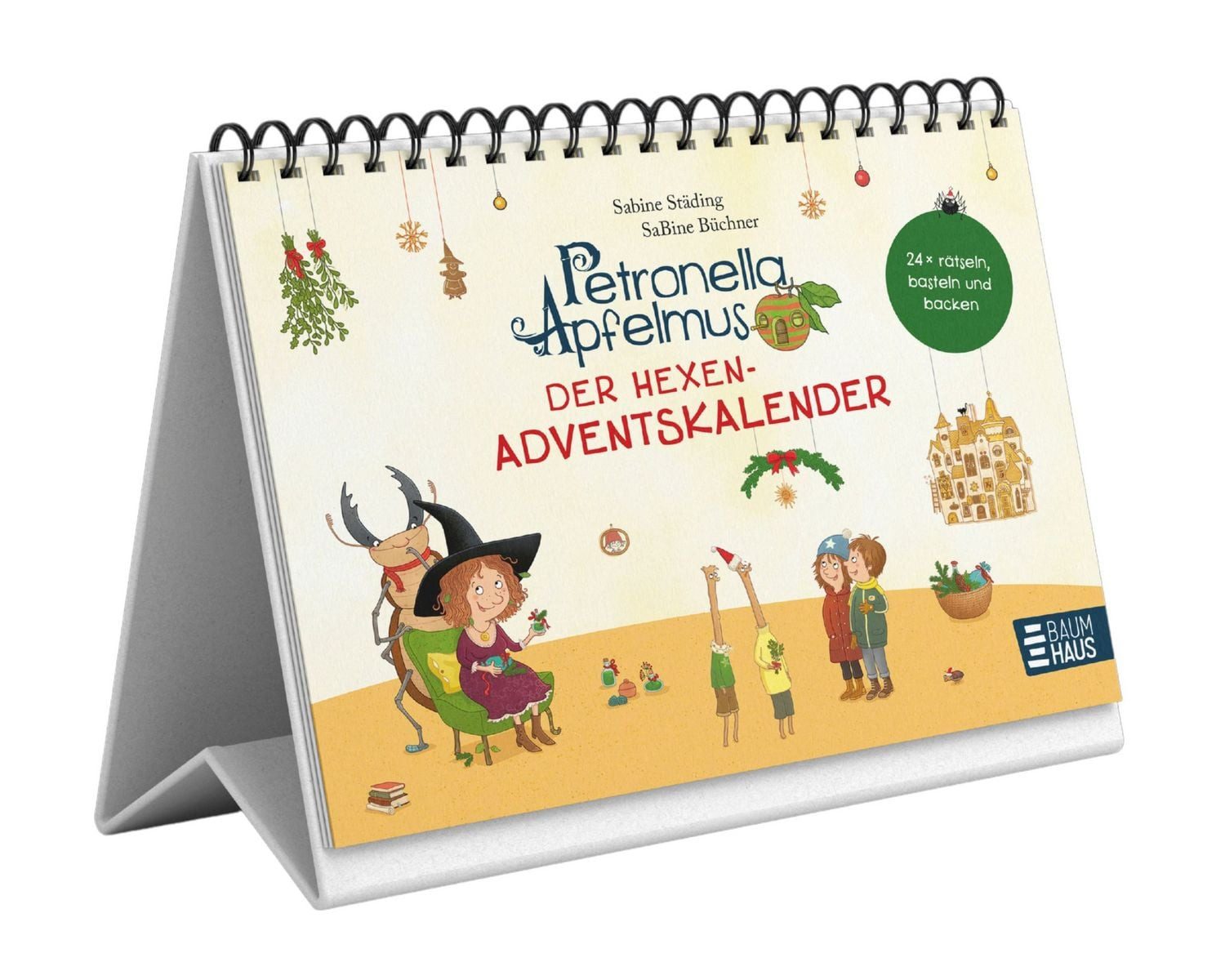 Petronella Apfelmus - Der Hexen-Adventskalender Rätseln, backen und ba / Sabine Städing, Rätseln, backen und basteln im Advent. Ab 5 Jahre