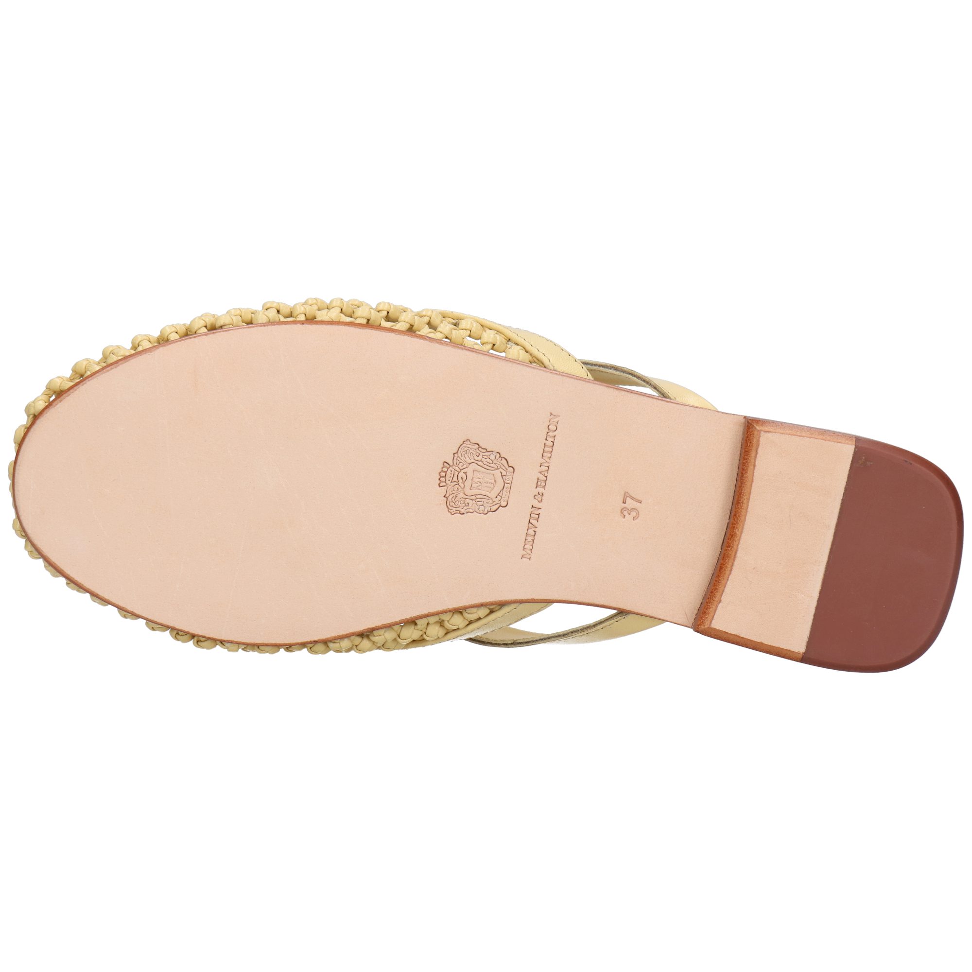 Melvin & Hamilton Alivia 5 Leder-Pantoletten für Damen Pantolette Flache Absätze, Echtes Leder