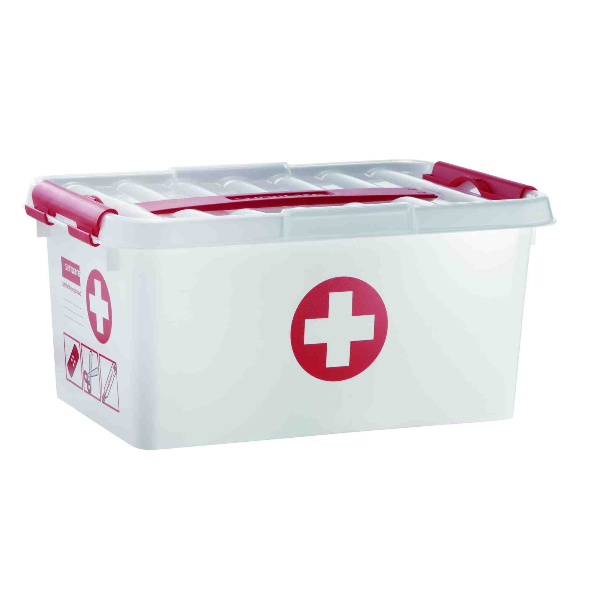 Sunware Aufbewahrungsbox First Aid Box Q-line