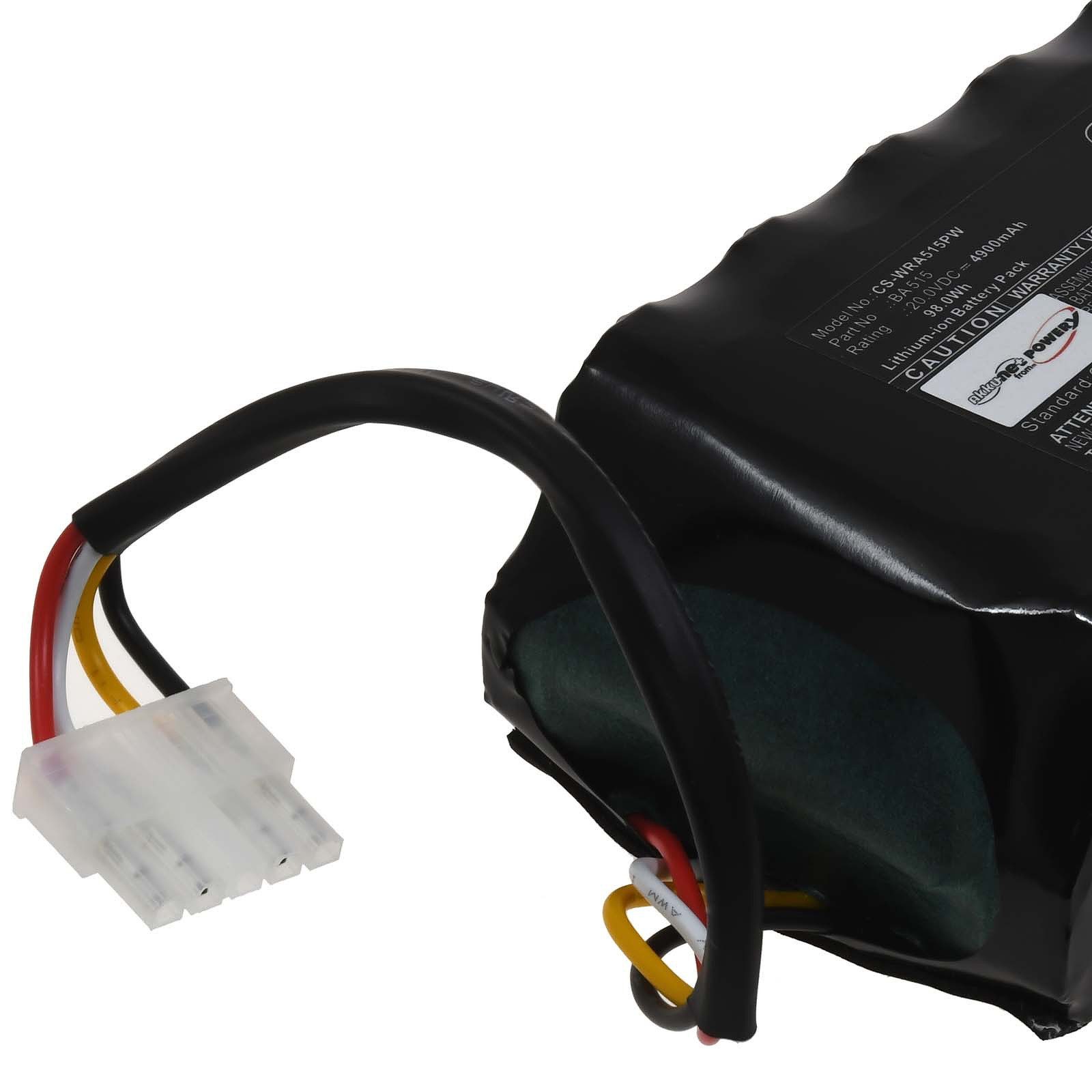 Powery Akku für Mowox RM 900 WiU-SC RM 500 WiU-SN Akku 4900 mAh (20 V)