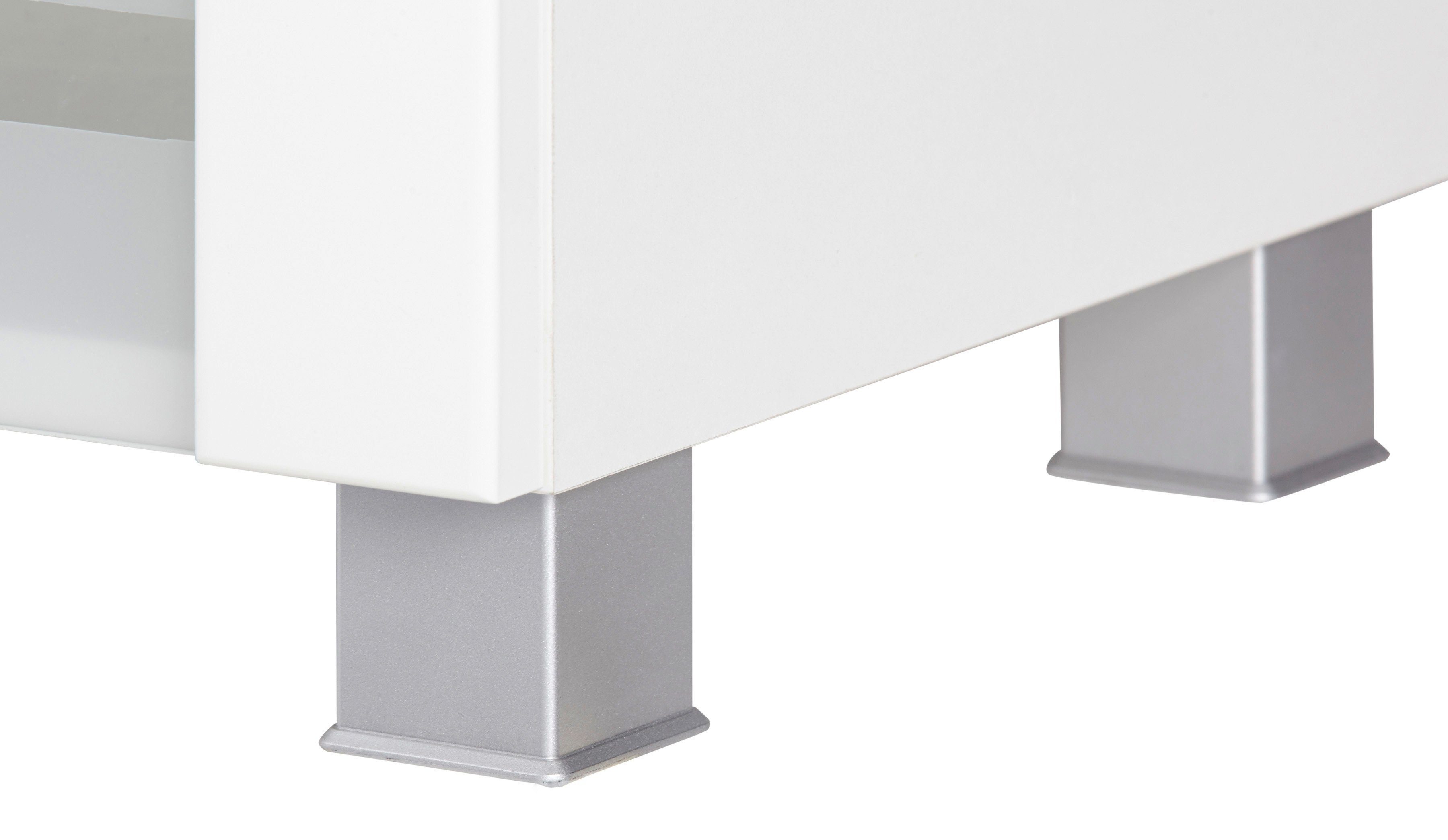 welltime Waschbeckenunterschrank Jaca Breite 60 cm, mit MDF Hochglanz-Fronten