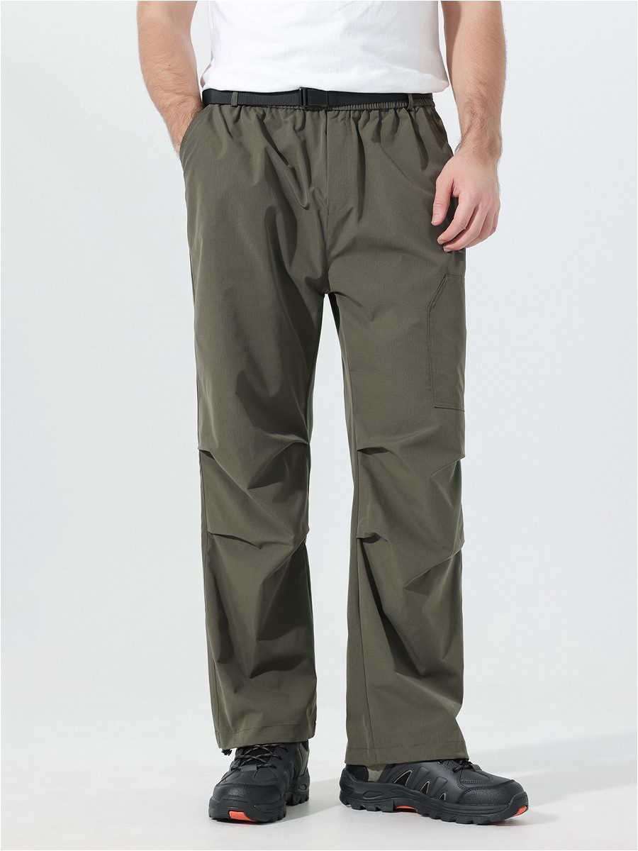 YOUTHUP Cargohose Herren Freizeithose im lockeren Schnitt für Outdoor