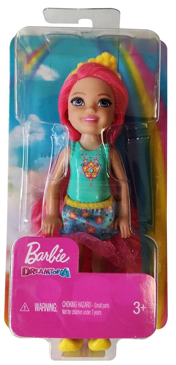 Barbie Mädchen GJJ97 Spielfigur Barbie Chelsea Dreamtopia Mattel Pup